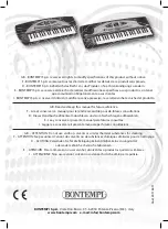 Preview for 80 page of Bontempi MUSIC METHOD System 5 B 409 Owner'S Manual