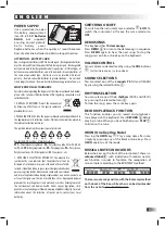 Preview for 3 page of Bontempi Toy Band Star 12 3109 Owner'S Manual