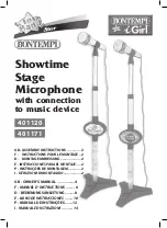 Preview for 1 page of Bontempi Toy Band Star Assembly Instructions Manual