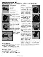 Preview for 3 page of Bontrager 231793 Service Manual