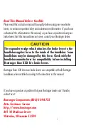 Preview for 5 page of Bontrager 272789 Manual