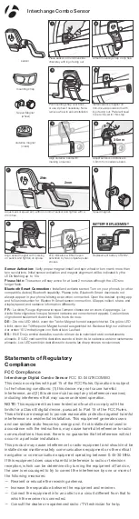 Предварительный просмотр 1 страницы Bontrager 438482 Quick Start Manual