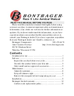 Предварительный просмотр 3 страницы Bontrager Aerobar Race Lite Owner'S Manual