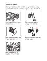 Preview for 11 page of Bontrager Flare R Manual