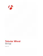 Bontrager TUBULAR WHEEL - SETUP Manual предпросмотр