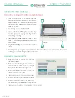 Preview for 3 page of BONVISI ENDO P SYSTEM Quick Manual