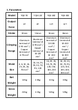 Preview for 3 page of Bonvoisin YQK-120 Manual