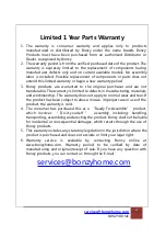 Preview for 11 page of Bonzy Home L6118A51 Operation Instructions Manual