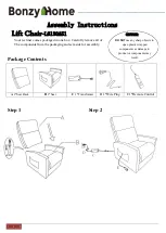 Bonzy Home L6130A51 Assembly Instructions preview