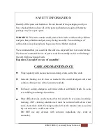 Preview for 2 page of Bonzy Home P6121A51 Operation Instruction Manual