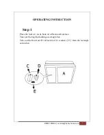 Preview for 4 page of Bonzy Home P6121A51 Operation Instruction Manual