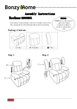 Bonzy Home R9835B51 Assembly Instructions preview