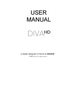 Preview for 1 page of Bookeen DIVA HD User Manual