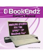 Bookendz APPLE 15" MacBook Pro Owner'S Manual preview