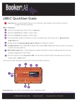 Предварительный просмотр 2 страницы BookerLab LBB-C Quick Start Manual