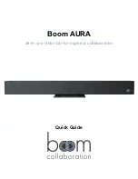 Предварительный просмотр 1 страницы boom collaboration Boom AURA Quick Manual