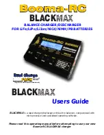 Booma-RC BLACKMAX User Manual preview