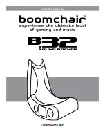 Предварительный просмотр 1 страницы BoomChair B.32 Sound Rocker Owner'S Manual