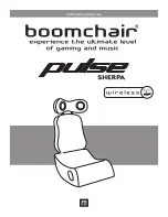 Предварительный просмотр 1 страницы BoomChair Pulse Sherpa Owner'S Manual