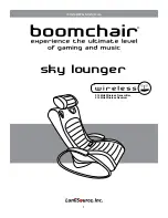 BoomChair Sky lounger Owner'S Manual preview