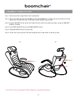 Предварительный просмотр 4 страницы BoomChair Sky lounger Owner'S Manual