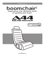 BoomChair Sound Rocker A44 Owner'S Manual preview