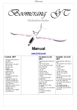 Boomerang FlyCamOne Carrier Manual preview