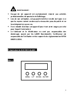 Preview for 5 page of BoomToneDJ KUB 200 Galaxie User Manual