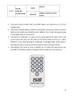 Preview for 20 page of BoomToneDJ KUB 200 Galaxie User Manual