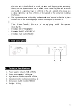 Preview for 5 page of BoomToneDJ LED STROBE 2X20W User Manual