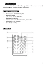 Preview for 7 page of BoomToneDJ Outdoor Spot 121 User Manual