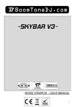 BoomToneDJ SKYBAR V3 User Manual preview