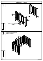 Preview for 3 page of boori Ashton Expandable Cot Bed Quick Start Manual