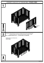 Preview for 6 page of boori Ashton Expandable Cot Bed Quick Start Manual