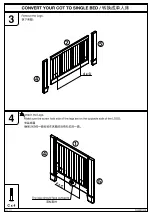 Preview for 9 page of boori Ashton Expandable Cot Bed Quick Start Manual