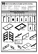 Предварительный просмотр 2 страницы boori Linear 3 Drawer chest B-LI3DC Instructions Manual