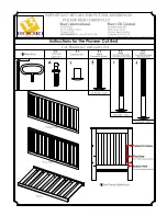 Preview for 1 page of boori Pioneer Cot/Bed Instructions