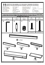 Preview for 2 page of boori Universal Sleigh Changing Station B-SLCS3D Instructions