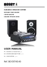 Preview for 1 page of Boost BOOST-KS40 User Manual