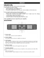 Preview for 5 page of Boost EPA-2500 User Manual