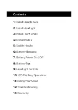 Preview for 3 page of BOOSTBIKES Scout Owner'S Manual