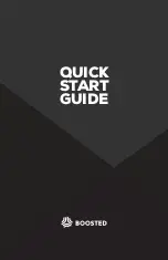 Boosted Dual Quick Start Manual preview