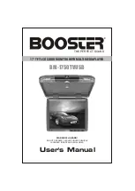 Booster BM-1750TVUSB User Manual preview