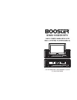 Preview for 1 page of Booster BNAV-9500DVBTV Manual