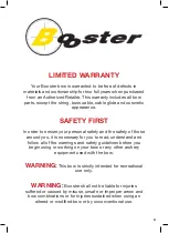 Preview for 3 page of Booster XT 38.1 Owner'S Manual