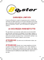 Preview for 13 page of Booster XT 38.1 Owner'S Manual