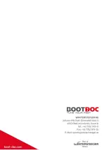 Preview for 31 page of BOOTDOC BD CMT Operating Manual