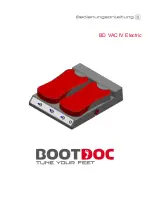 Предварительный просмотр 2 страницы BOOTDOC BD VAC IV Electric Operating Manual