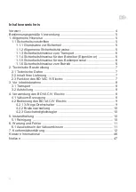 Предварительный просмотр 3 страницы BOOTDOC BD VAC IV Electric Operating Manual