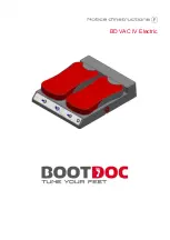 Предварительный просмотр 24 страницы BOOTDOC BD VAC IV Electric Operating Manual